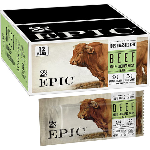 EPIC Protein Bar - Beef Apple Bacon