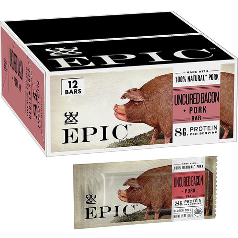 EPIC Protein Bar - Uncured Bacon & Pork