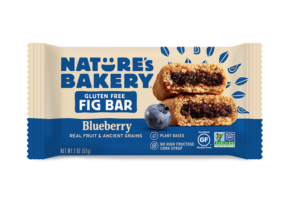 Nature's Bakery Ancient Grains Fig Bar - Blueberry (Gluten Free): 36 bars