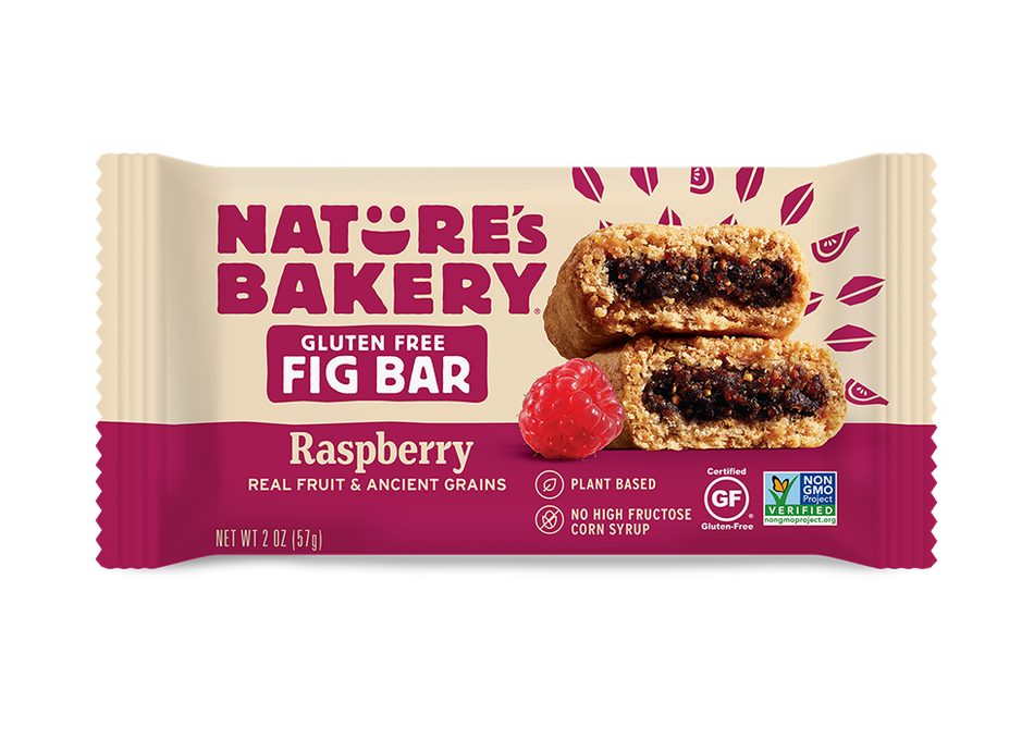 Nature's Bakery Ancient Grains Fig Bar - Raspberry (Gluten Free): 36 bars