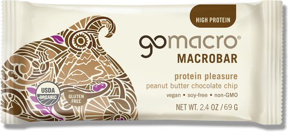 GOMACRO - Protein Pleasure (Peanut Butter & Chocolate Chips)