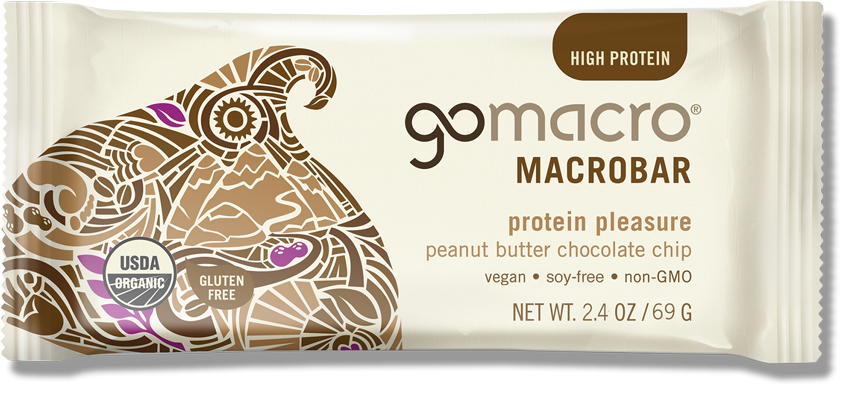 GOMACRO - Protein Pleasure (Peanut Butter & Chocolate Chips)