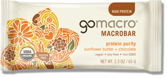 GOMACRO - Protein Purity (Sunflower Seed Butter & Chocolate)