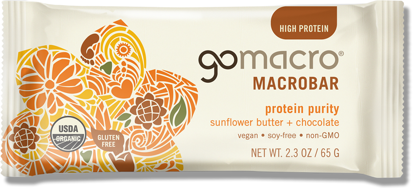 GOMACRO - Protein Purity (Sunflower Seed Butter & Chocolate)