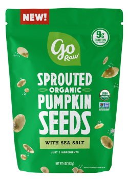 Go Raw Sprouted Organic Snacking Seeds - Sea Salt