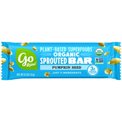 Go Raw Sprouted Pumpkin Seed Bars