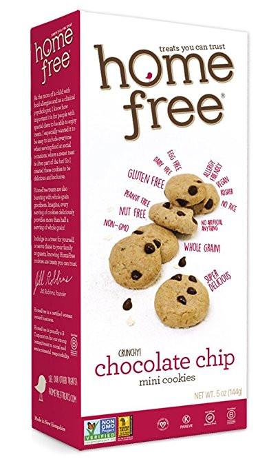 Homefree Mini Chocolate Chip Cookies