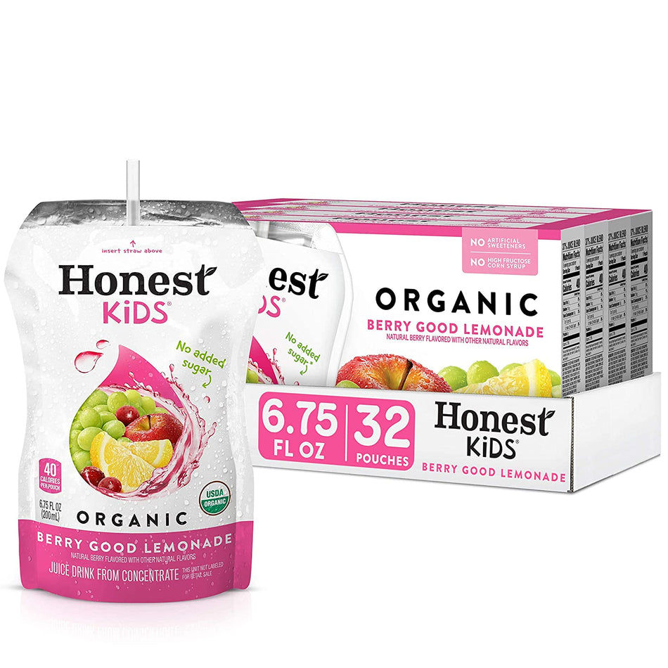 Honest Kids Juice - Organic Berry Berry Good Lemonade