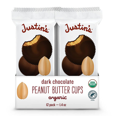 Justin's Organic Dark Chocolate Peanut Butter Cups