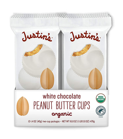 Justin's Organic White Chocolate Peanut Butter Cups