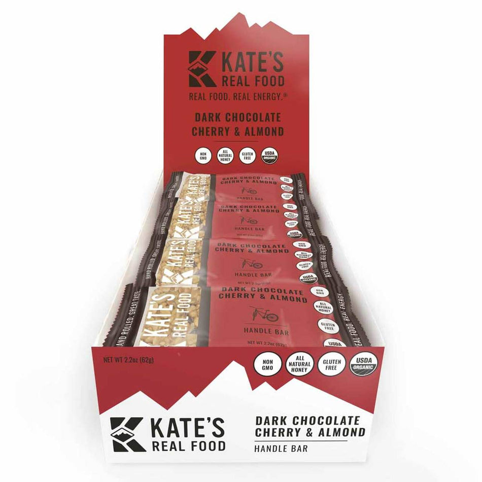Kate's Real Food Dark Chocolate Cherry & Almond Bars