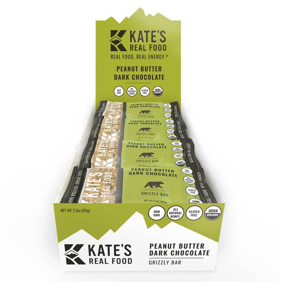 Kate's Real Food Peanut Butter Dark Chocolate Bars