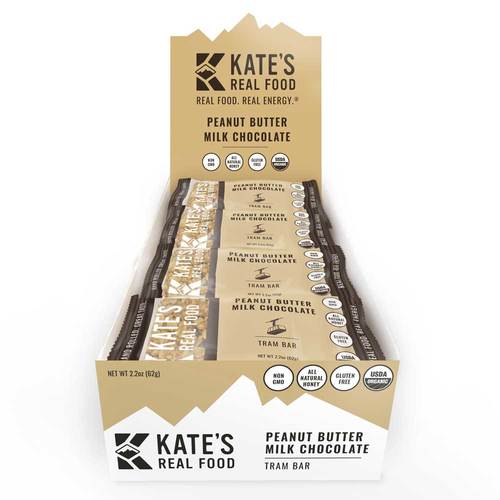 Kate's Real Food Peanut Butter Milk Chocolate Bars