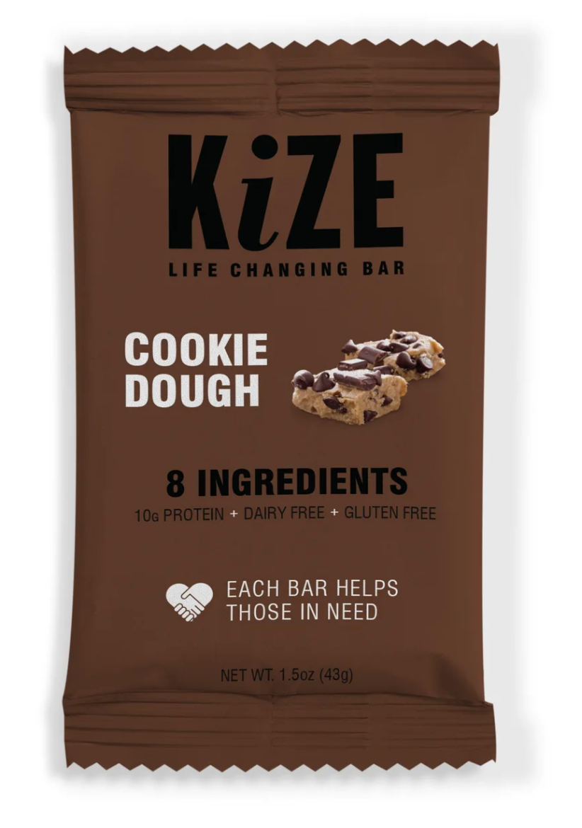 KiZE Cookie Dough Life Changing Bars