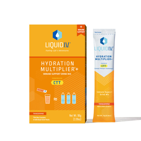 Liquid IV Tangerine Immunity Hydration Multiplier - 8 pack