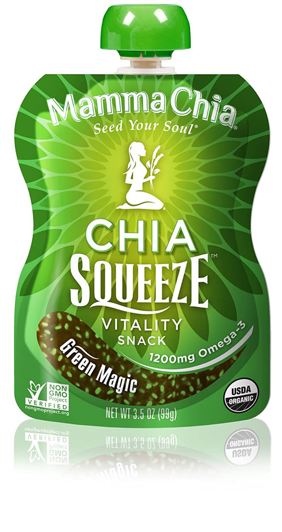 Mamma Chia Organic Chia Squeeze - Green Magic