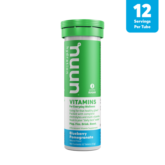 Nuun Hydration - Blueberry Pomegranate Vitamin Drink Tablets