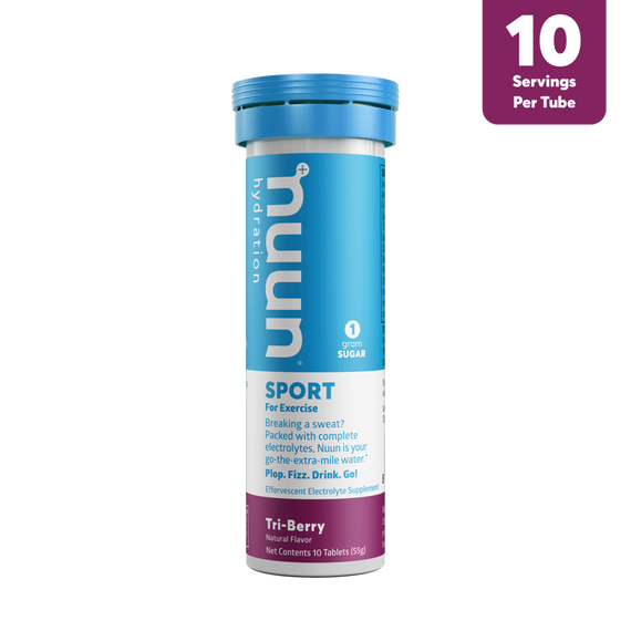 Nuun Hydration - Tri-Berry Sport Drink Tablets