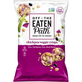 Off the Eaten Path - Chickpea Black Bean Veggie Crisps