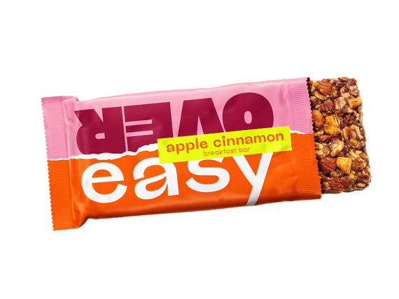 Over Easy Apple Cinnamon Breakfast Bars