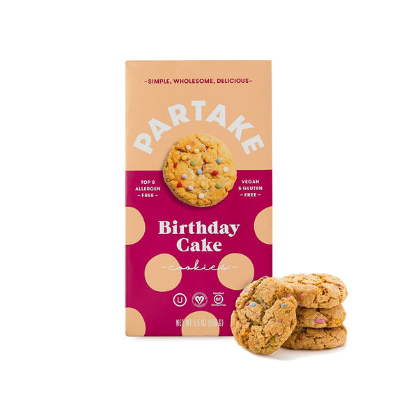 Partake Foods - Birthday Cake Cookies