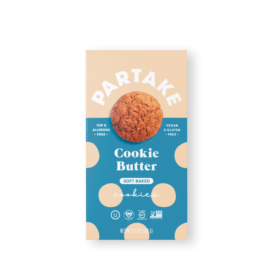 Partake Foods - Soft Baked Cookie Butter Cookies