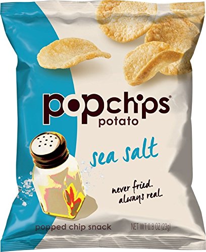 Popchips Sea Salt Potato Chips - Snack Pack