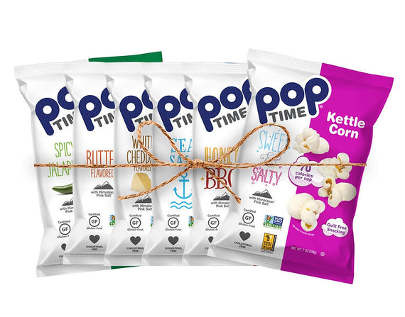 Pop Time Popcorn - Variety Pack
