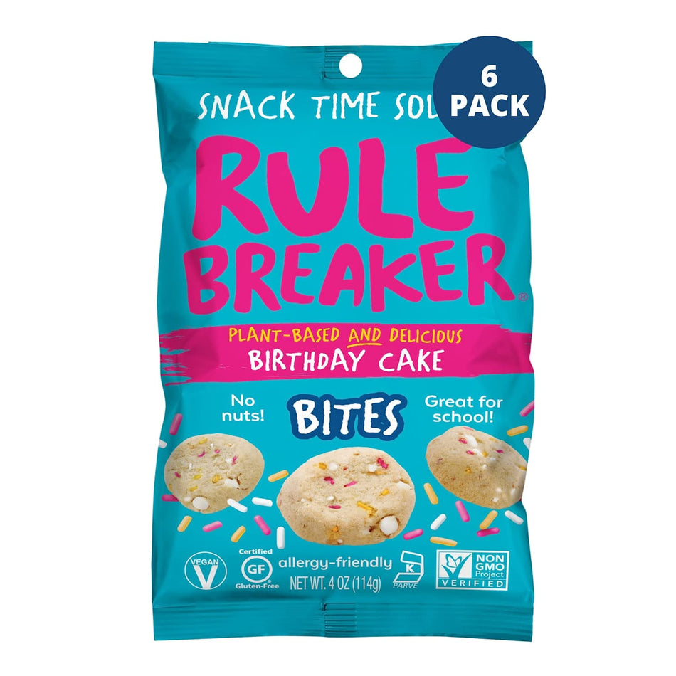 Rule Breaker Birthday Cake Bites