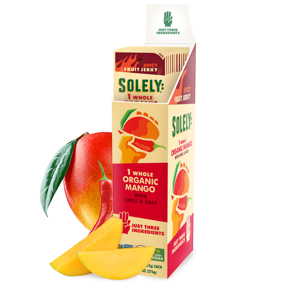Solely Fruit Jerky - Mango, Chili & Salt