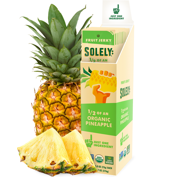 Solely Fruit Jerky - Pineapple
